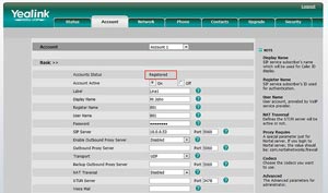 SIP Server IP Address